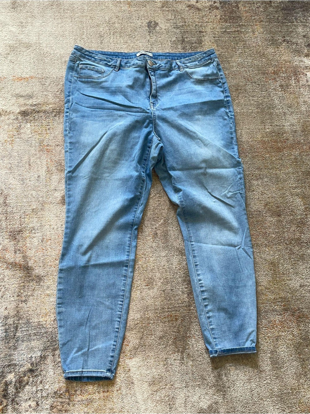 refuge Light Blue skinny Women's Jeans size 22 plus size